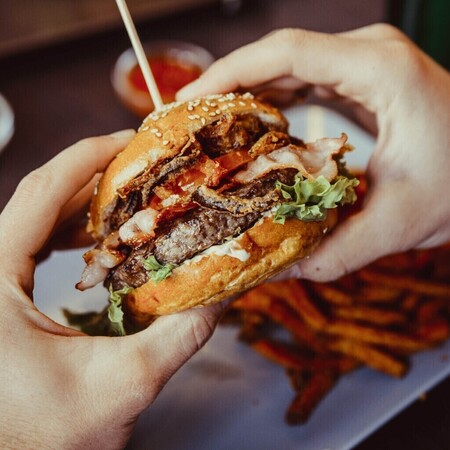 Stel je eigen hamburger samen!